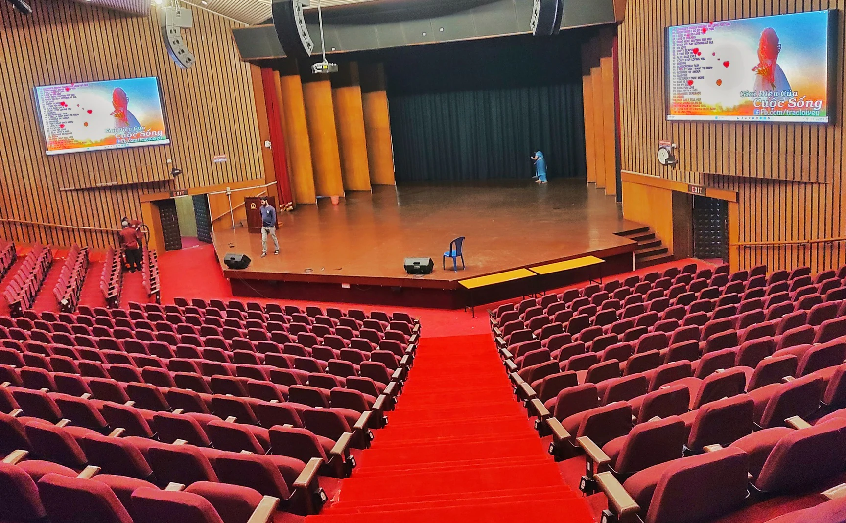 AV Rama Rao Auditorium - Aerial View